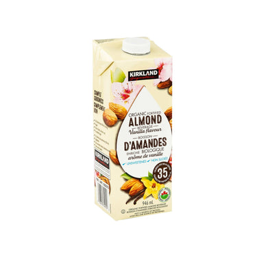 Image of Kirkland Signature Organic Almond Beverage - Vanilla